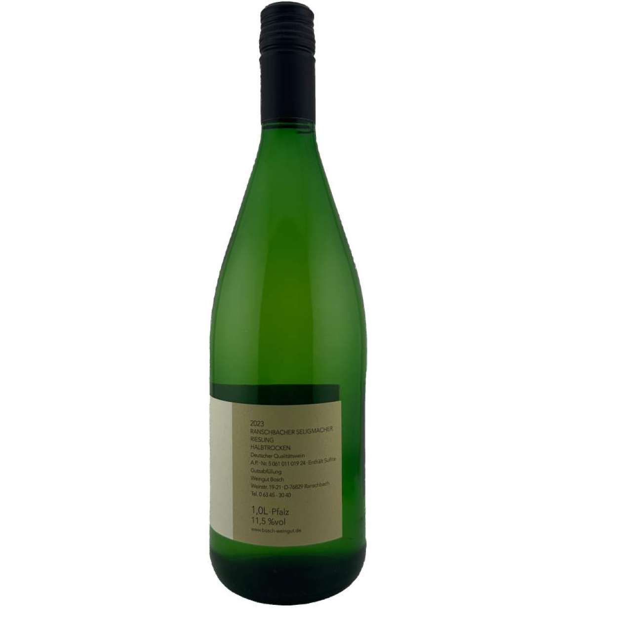 2023er Riesling halbtrocken, QbA