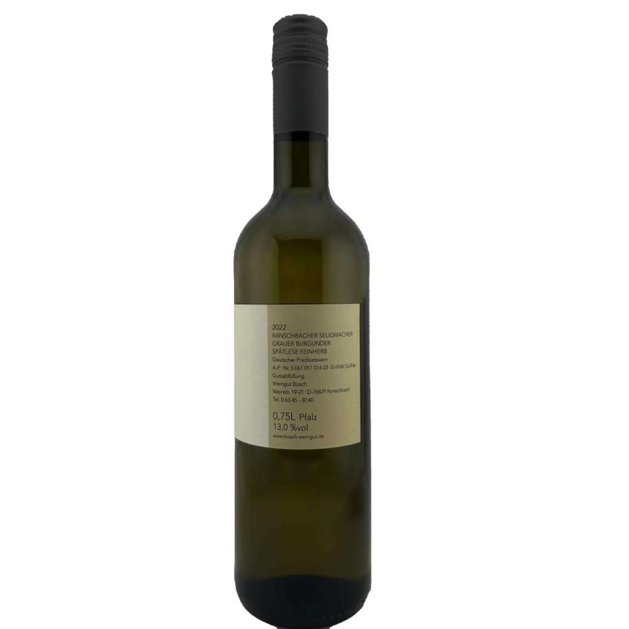 2022er Grauer Burgunder Spätlese