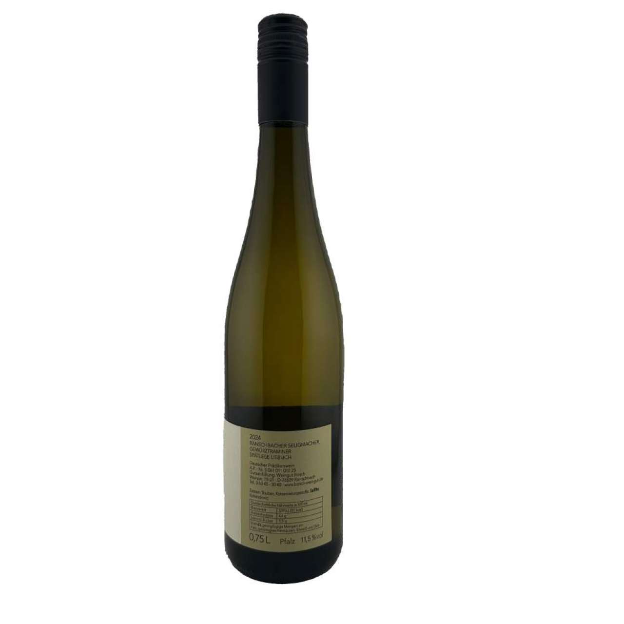 2024er Gewürztraminer Spätlese lieblich
