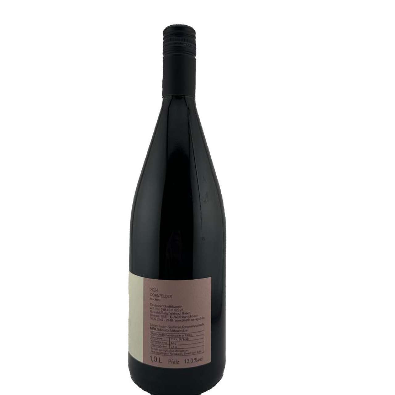 2024er Dornfelder trocken, QbA